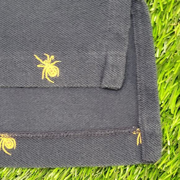 Ralph-Lauren Spider AOP Polo Shirt Large 23x28 Baggy - Picture 12 of 13